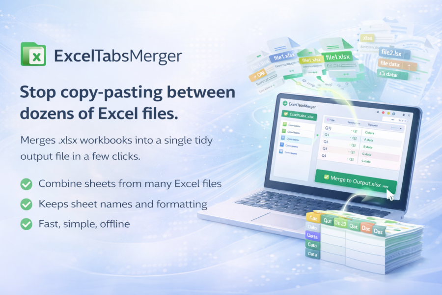 Excel Tabs Merger